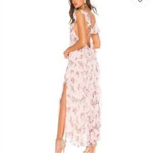 Love Shack Fancy Sally long Flowy dress
